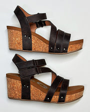 Hadley Chocolate Platform Sandals