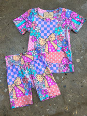 Cora Flower Short Set