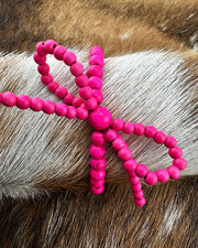 Tess Pink Bow Bracelet