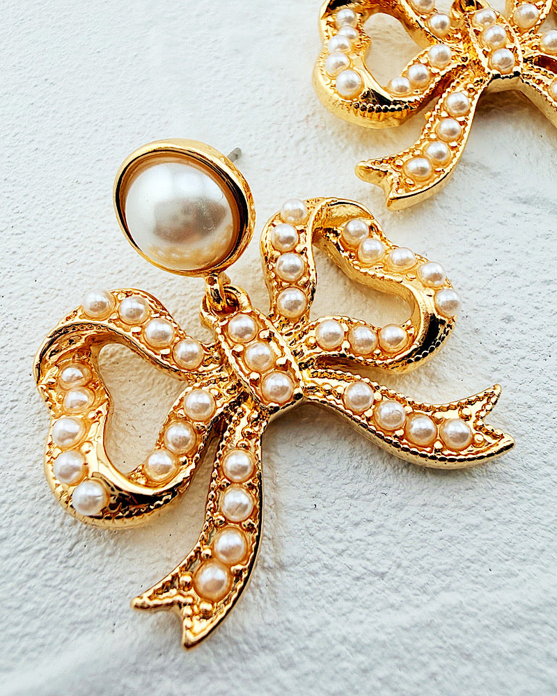 Liliana Bow Earrings