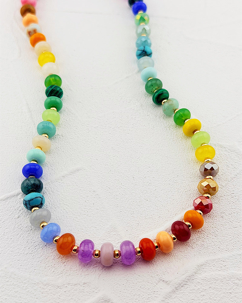 Rachel Rainbow Necklace