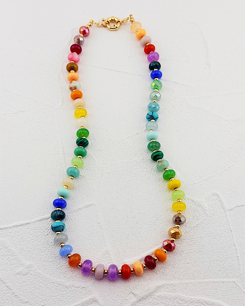 Rachel Rainbow Necklace