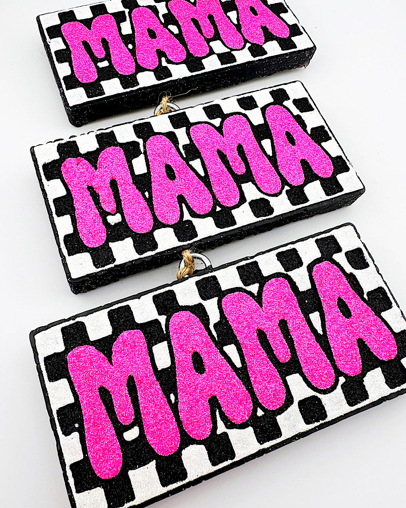 Checkered MAMA Freshie