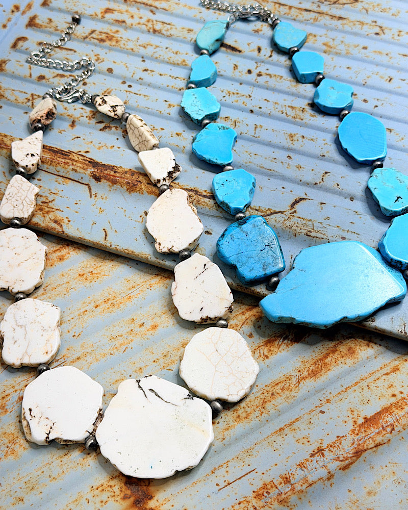 Jessie Slab Necklace