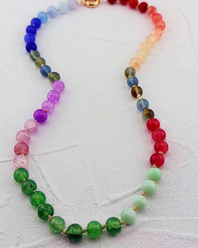 Melinda Rainbow Necklace