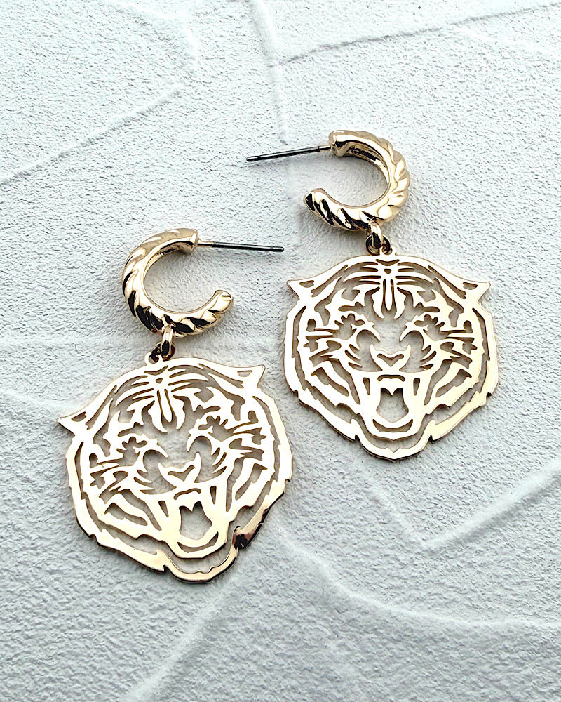 Eye Of The Tiger Earrings