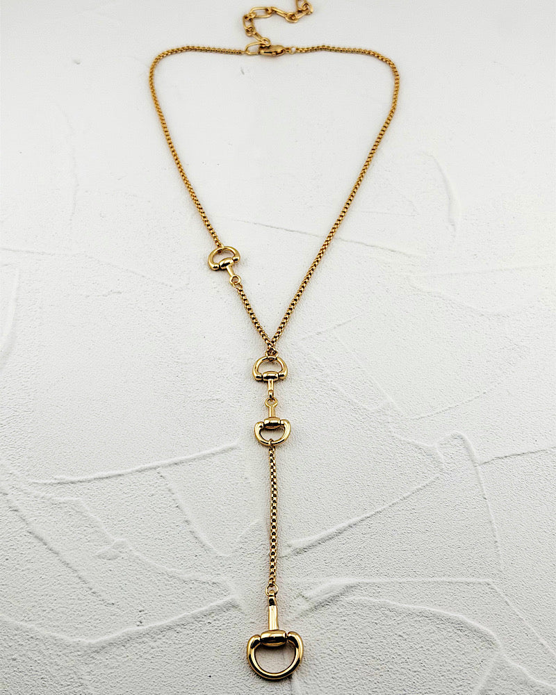 Bit Of Heaven Lariat Necklace