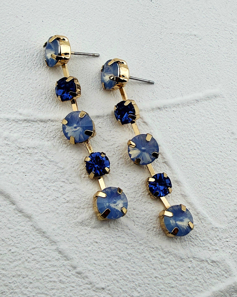 Everyday Spark Earrings - Blue
