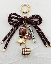 Quarterback Queen Bag Charm