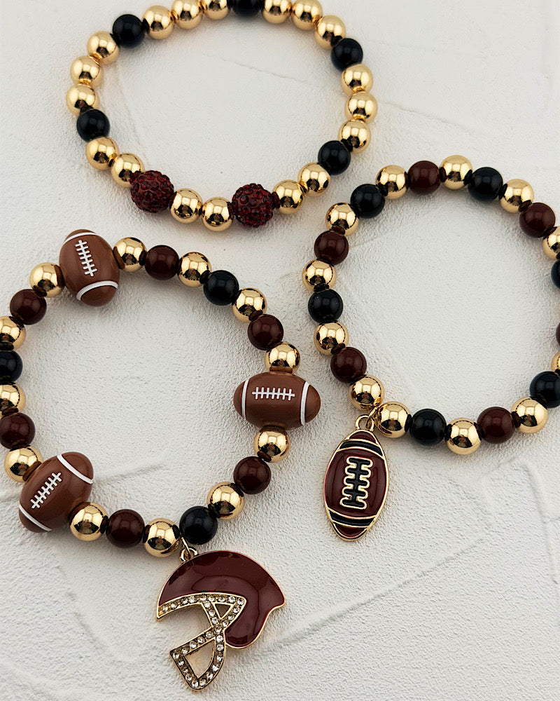 Lucky Play 4pc Bracelet Stack