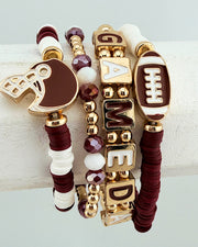 Gameday 4pc Bracelet Stack