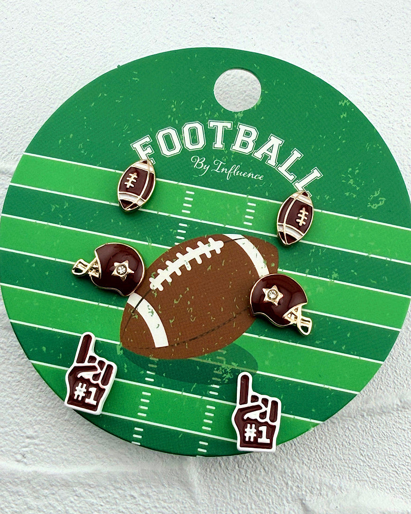 Stadium Style Earring Trio