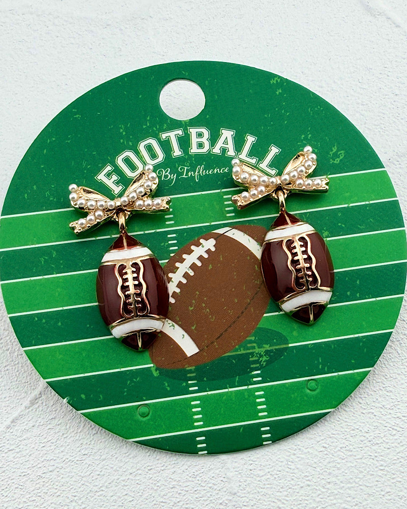 Football Flair Earrings