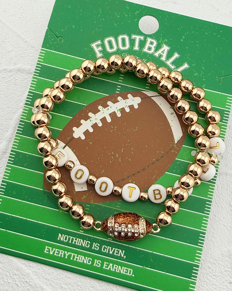 Football Bracelet Duo