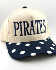 PIRATES Polka Dot Trucker Hat
