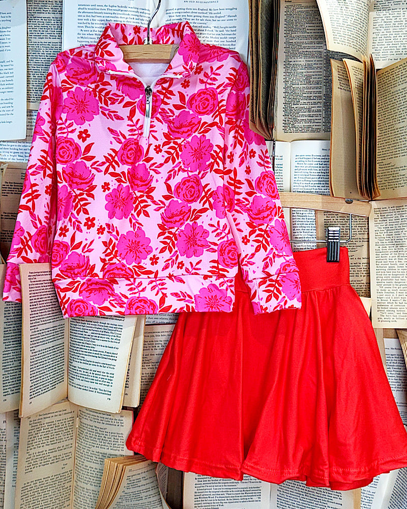 Floral Garden Skirt Set