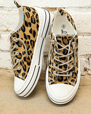 Wild Card Leopard Sneakers