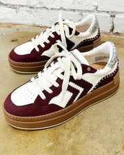 Occulus Burgundy Sneaker