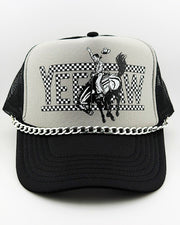 Yeehaw Trucker Hat With Chain