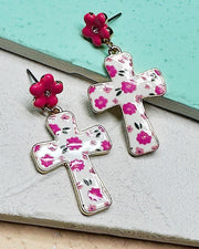 Joyous Cross Earrings