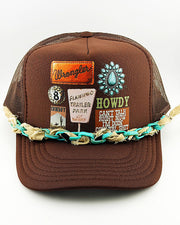 Cowgirl Stuff Trucker Hat With Chain