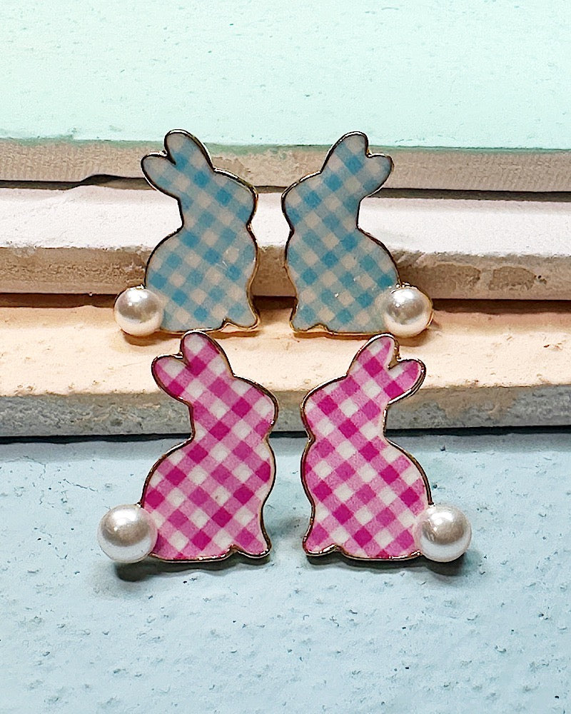 Cottontail Bunny Studs