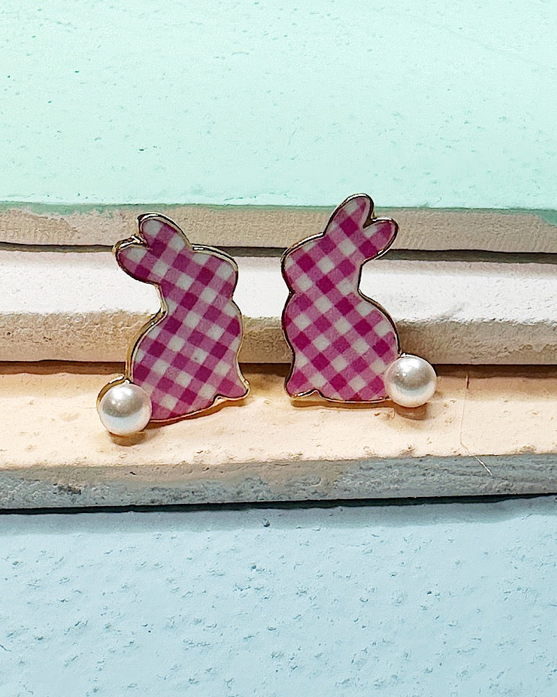 Cottontail Bunny Studs