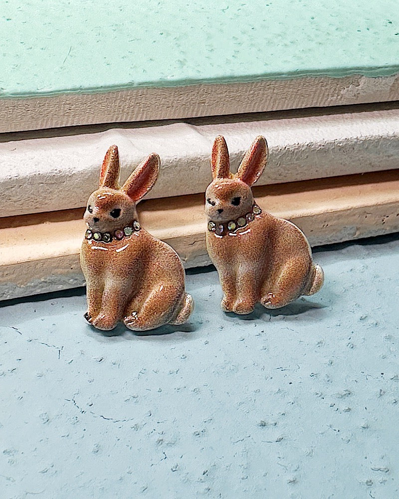 Easter Bunny Studs