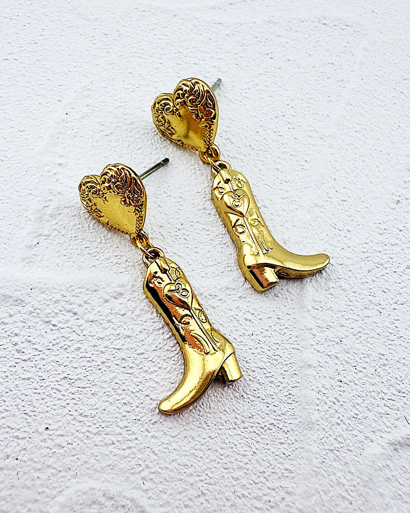 Bella Boot Earrings