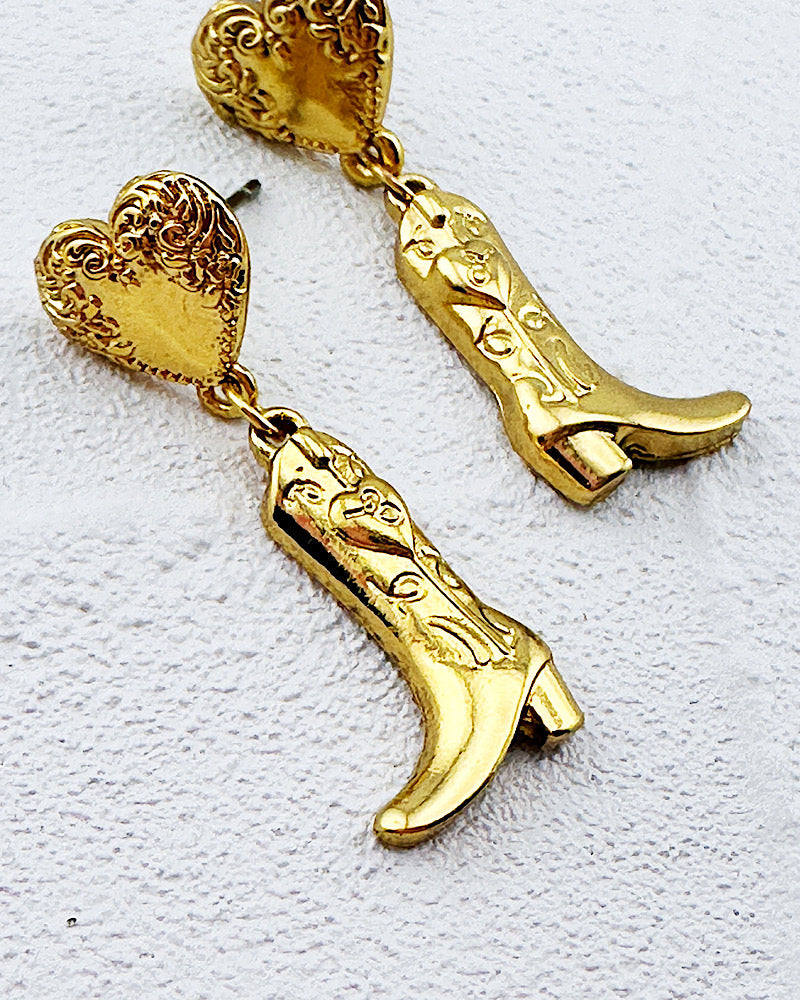 Bella Boot Earrings