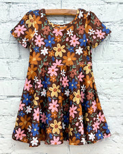 Danika Daisy Brown Dress