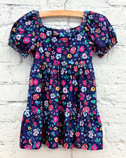 Vintage Wildflower Puff Sleeve