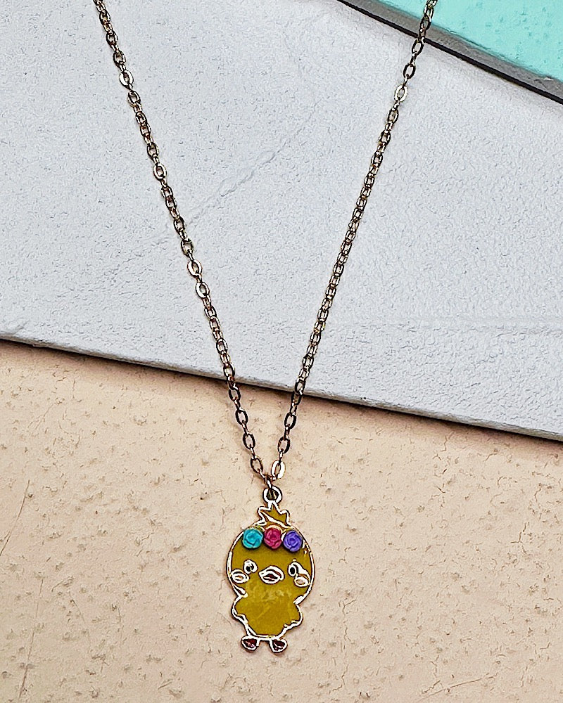 One Cute Chick Necklace