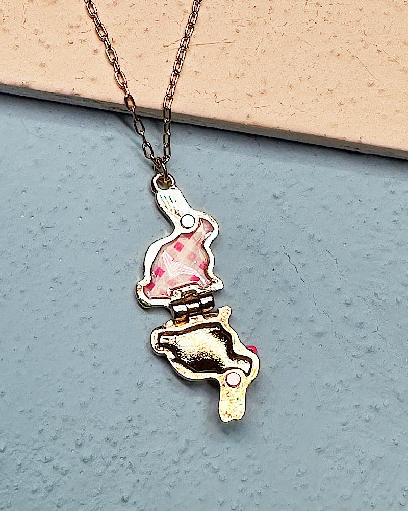 Bunny Hop Locket Necklace