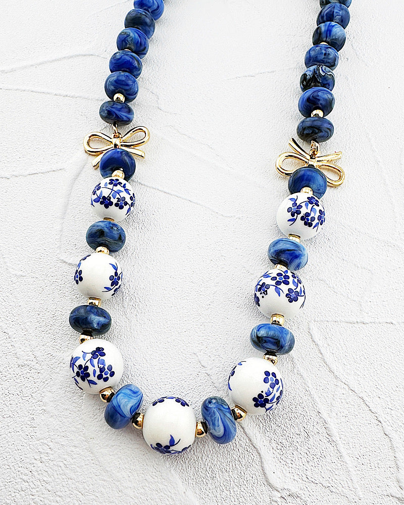 Ava Bow Necklace