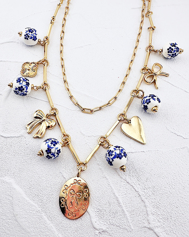 Evelyn Charm Necklace
