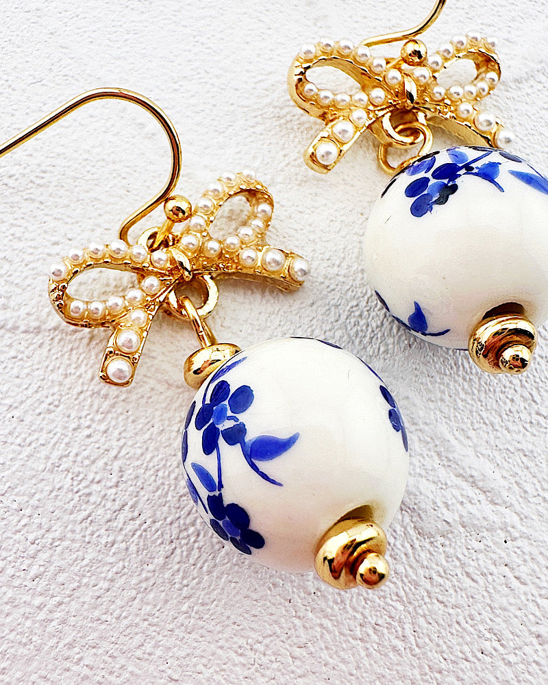 Isabella Bow Earrings