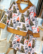 Tiny Trouble Club 2pc Skirt Set