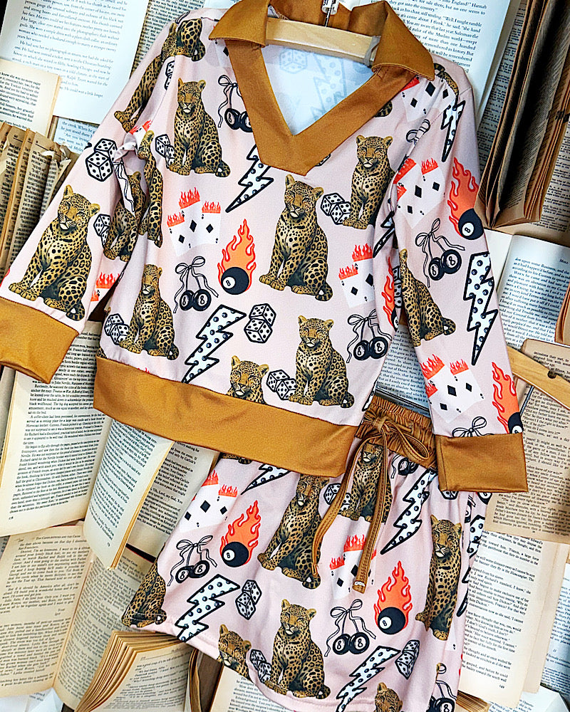 Tiny Trouble Club 2pc Skirt Set