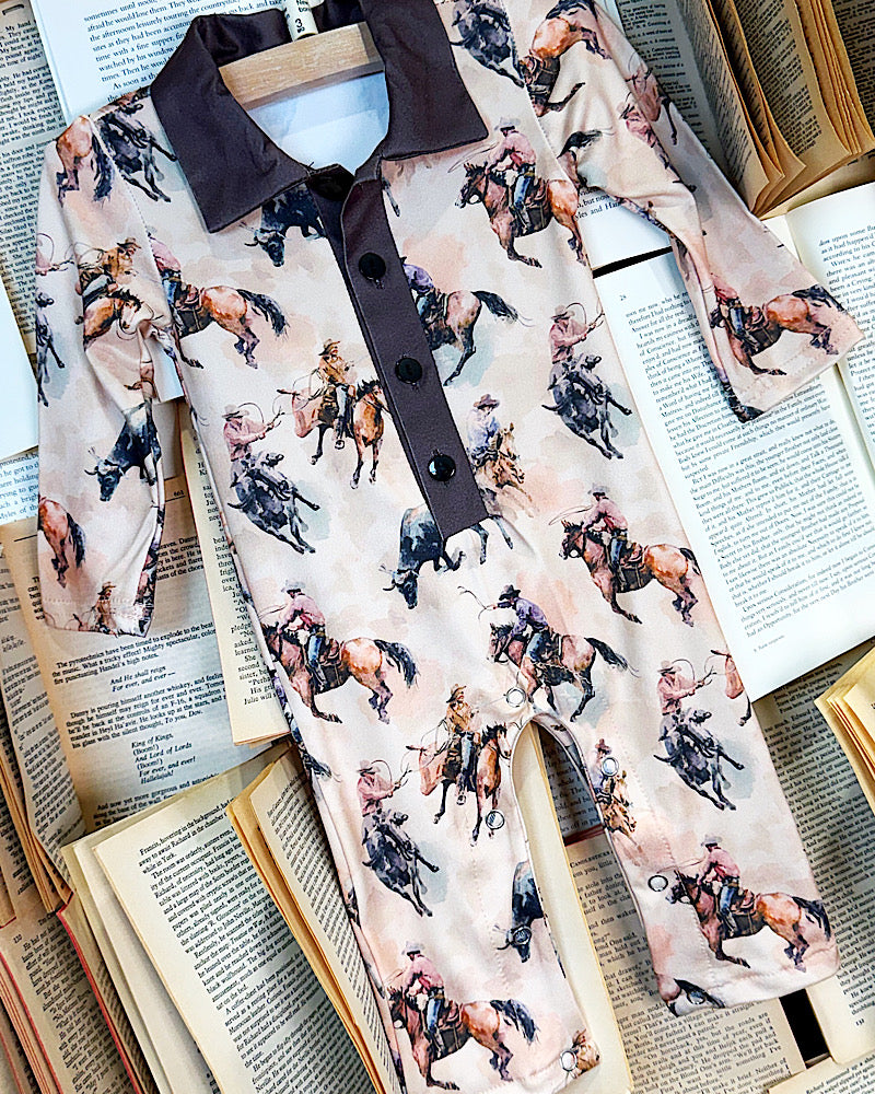 Bucking Wild Romper