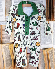 Sunset Riders Romper