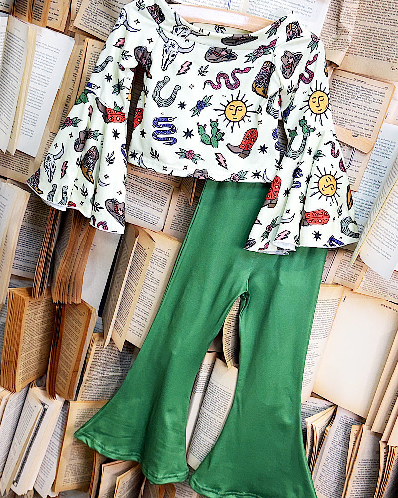 Sunset Riders 2pc Flair Set