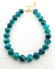 Talkin' Bout Teal Necklace