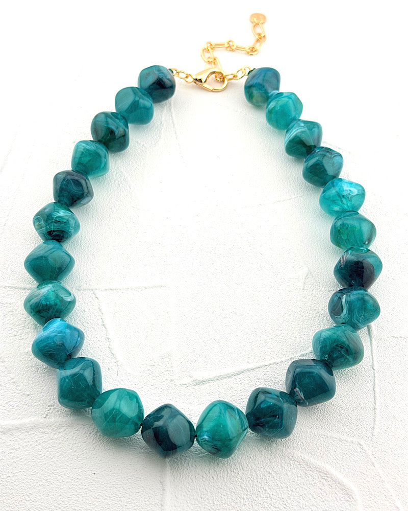 Talkin' Bout Teal Necklace