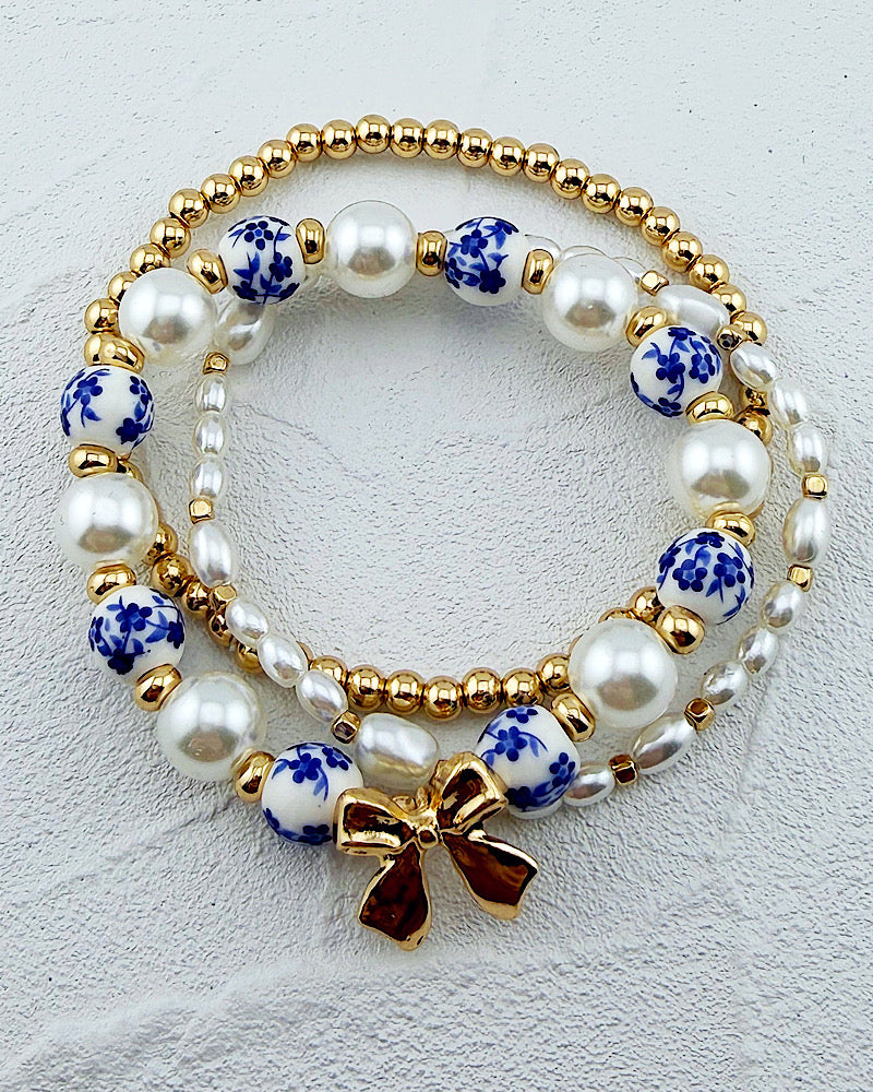 Brigitte 3pc Bracelet Stack