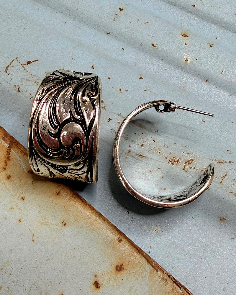 Rodeo Rose Hoops