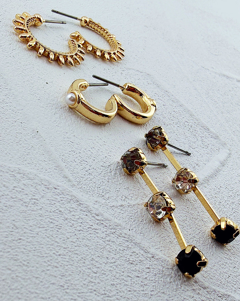 Adriana Earring Trio