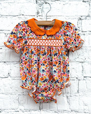 Flower Patch Bubble Romper