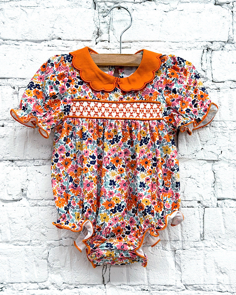 Flower Patch Bubble Romper