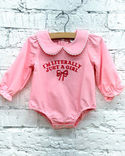 Just A Girl Onesie